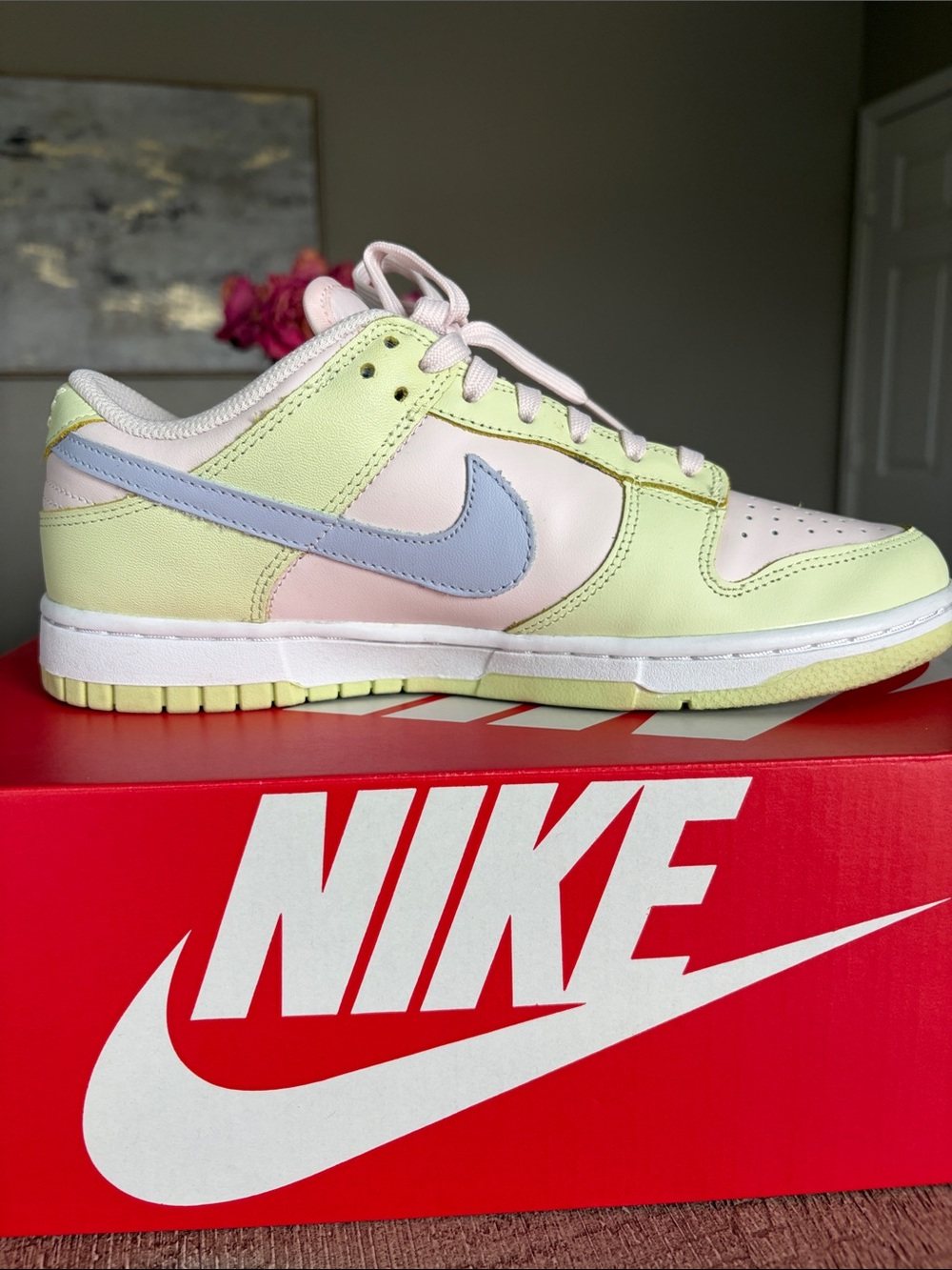 Nike Low-Top Sneakers multi color pastel